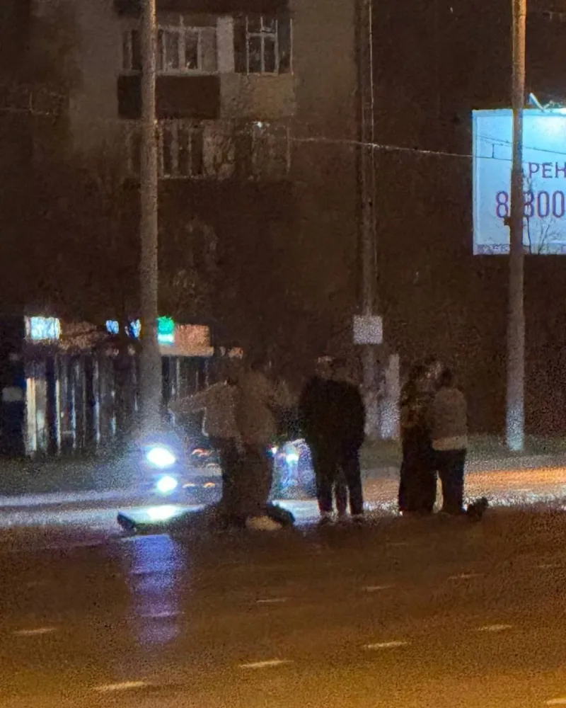 Место происшествия на улице Вахитова в Казани